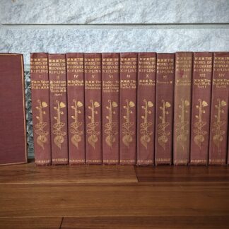 1899-1909 The Works of Rudyard Kipling - Charles Scribner's Sons - 14 Volume Set