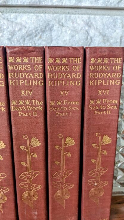 1899-1909 The Works of Rudyard Kipling - Charles Scribner's Sons