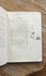 1902 Lives of the Hunted by Ernest Thompson Seton - 1st Edition - 3rd Impression - page inside about Johnny Bear