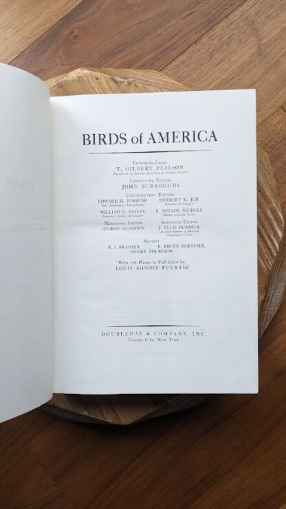 Title page - 1936 Birds of America