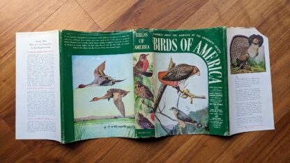 dustjacket laid out flat - 1936 Birds of America