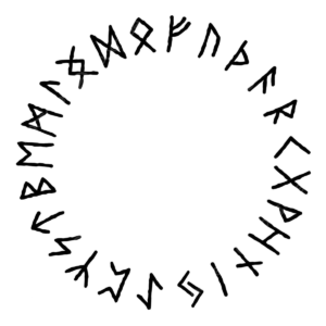 runes in a circle