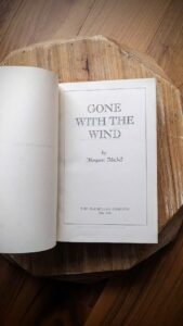 Title Page - 1964 Gone with the Wind by Margaret Mitchell