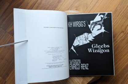 1981 - Gleebs of Wizagon - First Edition - Title Page