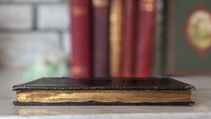 Gold textblock - 1851 Copy of Sir Roger De Coverley by the Spectator