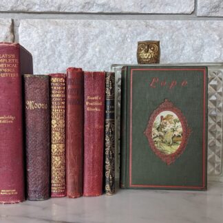 Lot of 7 Antiquarian Books - Poetry and Prose- 1851 to1914