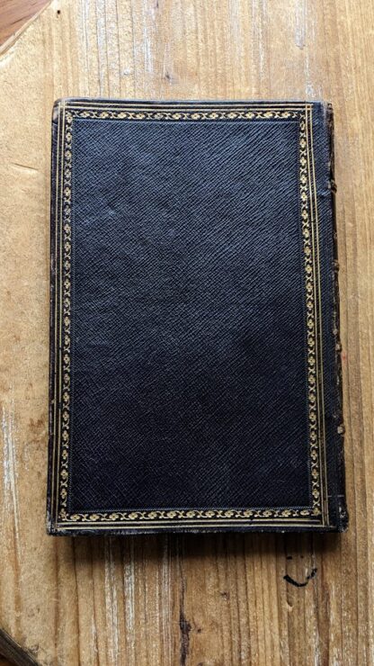 back panel view of a 1851 Copy of Sir Roger De Coverley by the Spectator