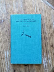 1960 A Field Guide to Rocks and Minerals by Frederick H. Plough - 3rd Edition - Front Panel