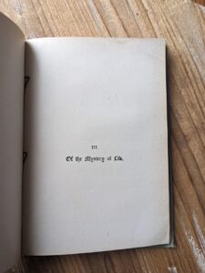 Of the Mystery of Life - 1897 Sesame and Lilies; Three Lectures by John Ruskin - W.J. Gage & Company, Toronto