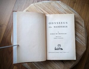 Title page - 1956 Odysseus the Wanderer by Aubrey De Selincourt