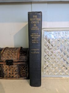 1941 The Scottish Chiefs by Jane Porter - Published by Charles Scribner's Sons - Spine View
