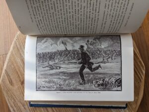 General Logan Hurrying from Congress to the Field of Bull Run - 1887 The Volunteer Soldier Of America John A. Logan 1st Edition