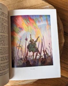 Illustration by N. C. Wyeth - 1941 The Scottish Chiefs by Jane Porter - Published by Charles Scribner's Sons