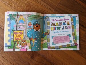 Title page - 1984 The Berenstain Bears and Mama's New Job