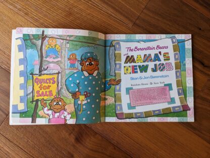 Title page - 1984 The Berenstain Bears and Mama's New Job