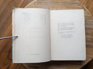 dedication page - 1930 French Cooking for Everywoman by Marcellys