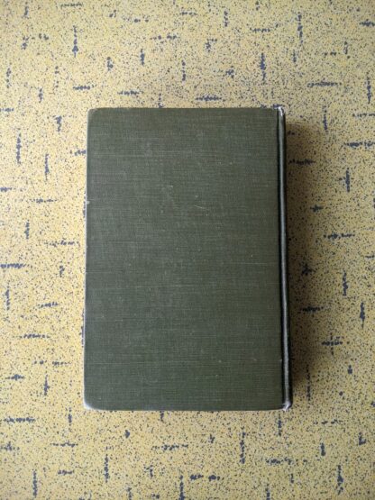 Back panel - 1913 First Edition of The Moccasin Maker by E. Pauline Johnson
