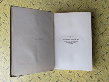 Copyright and dedication pages - 1913 First Edition of The Moccasin Maker by E. Pauline Johnson