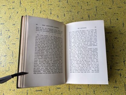 Pages inside - 1913 First Edition of The Moccasin Maker by E. Pauline Johnson