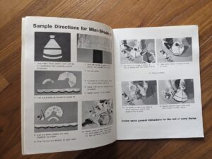 pages inside - The Little Lamp Book – Volume 1 – Designs by Marianne Warner, C.M.W. Publications, 1981