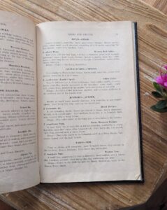 1937 A Pocket Guide to the Trees and Shrubs of British Columbia by B. G. Griffith - British Columbia Forest Branch - page inside