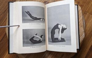 1965 Yoga, Youth, and Reincarnation by Jess Stearn - Book Club Edition - yoga poses - pages inside