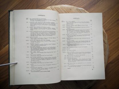 Contents page 2 and 3 of 3 - 1937 The Complete Book of Gardening by John Coutts Illustrated