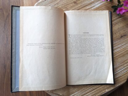 Foreword - 1937 A Pocket Guide to the Trees and Shrubs of British Columbia by B. G. Griffith - British Columbia Forest Branch