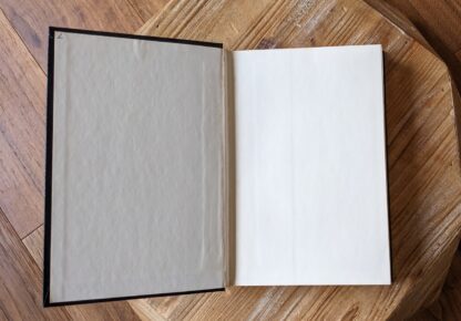 Front pastedown and endpaper - 1965 Yoga, Youth, and Reincarnation by Jess Stearn - Book Club Edition