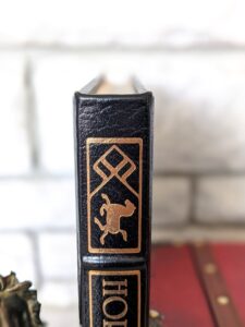 Head of Spine - First Edition of Horses of the Sun A Gallery of the World's Most Exquisite Equines by Robert Vavra