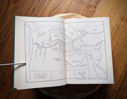 Map inside - 1965 The Nez Perce Indians and the Opening of the Northwest by Alvin M. Josephy, Jr