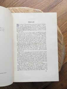 Preface - 1937 The Complete Book of Gardening by John Coutts Illustrated