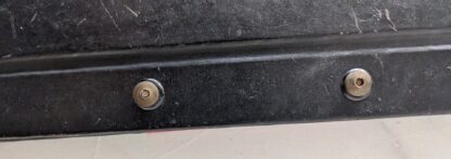 front and back panel secured with two metal bolts - Rare India Steamship Company Service Regulations Book – Bolted Leather Binding, c.1930s