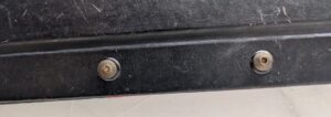 front and back panel secured with two metal bolts - Rare India Steamship Company Service Regulations Book – Bolted Leather Binding, c.1930s