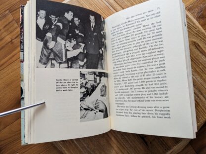pages inside - 1972 Great Stanley Cup Playoffs by Bill Libby - Random House - Pro Hockey Library