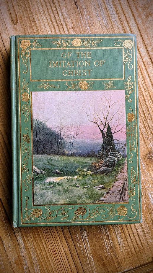 1903 Of the Imitation of Christ by Thomas à Kempis - Vademecum Series - front panel view