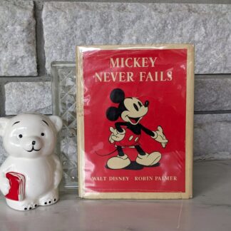 1939 Mickey Never Fails by Robin Palmer - First Edition in original Dust Jacket