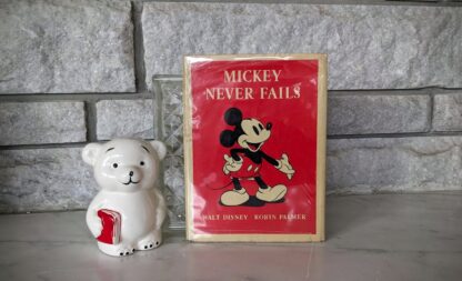 1939 Mickey Never Fails by Robin Palmer - First Edition in original Dust Jacket