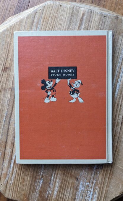 1939 Mickey Never Fails by Robin Palmer - First Edition with original Dust Jacket - back panel view without DJ