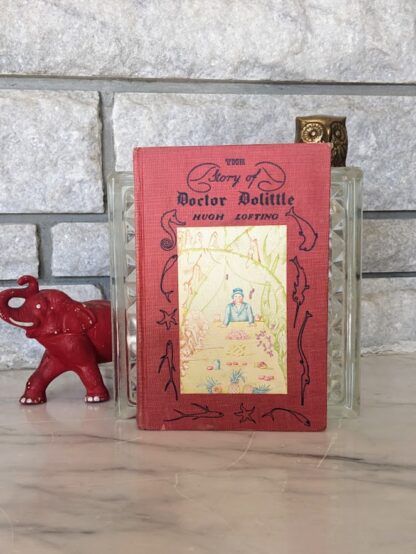 1948 The Story of Doctor DoLittle by Hugh Lofting - Tenth Edition - Front Panel