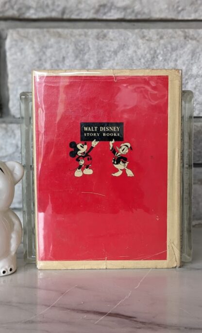 Back Panel in DJ - 1939 Mickey Never Fails by Robin Palmer - First Edition in original Dust Jacket
