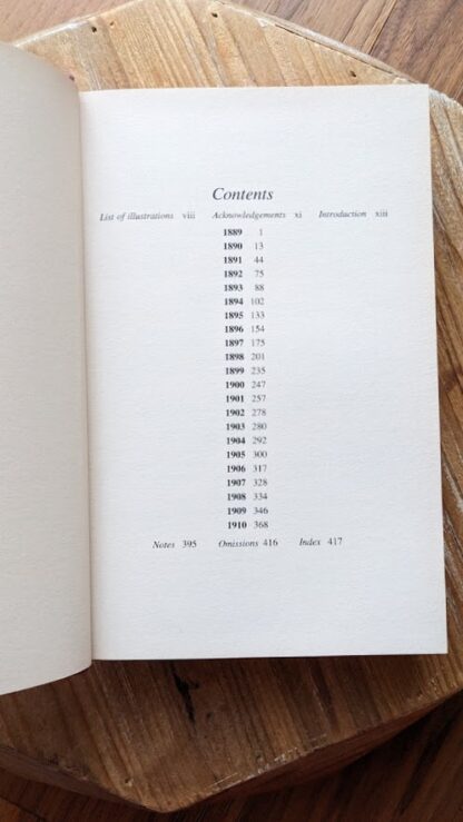 Contents page - 1985 copy of The Selected Journals of L. M. Montgomery