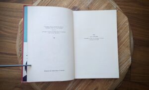 Copyright page - 1948 The Story of Doctor DoLittle by Hugh Lofting - Tenth Edition