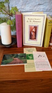 Ephemera found inside a 1985 copy of The Selected Journals of L. M. Montgomery