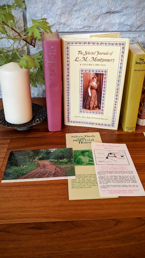 Ephemera found inside a 1985 copy of The Selected Journals of L. M. Montgomery