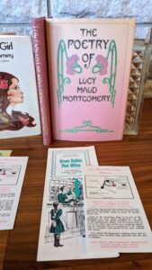Ephemera found inside a 1987 copy of The Poetry of Lucy Maud Montgomery
