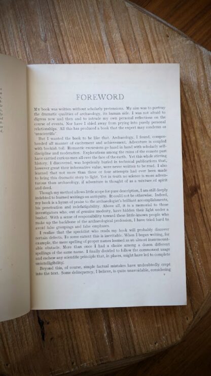 First page of the foreword