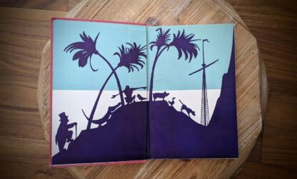 Front pastedown and endpaper - 1948 The Story of Doctor DoLittle by Hugh Lofting - Tenth Edition