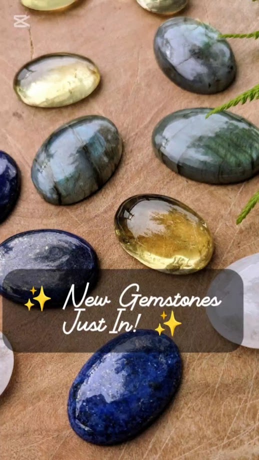 New Gemstones Arrived for hand-carved Elder Fulthark Rune sets - Ash Tree Runes