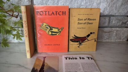 Two First Editions by George Clutesi - 1967 Son of Raven, Son of Deer - 1969 Potlatch